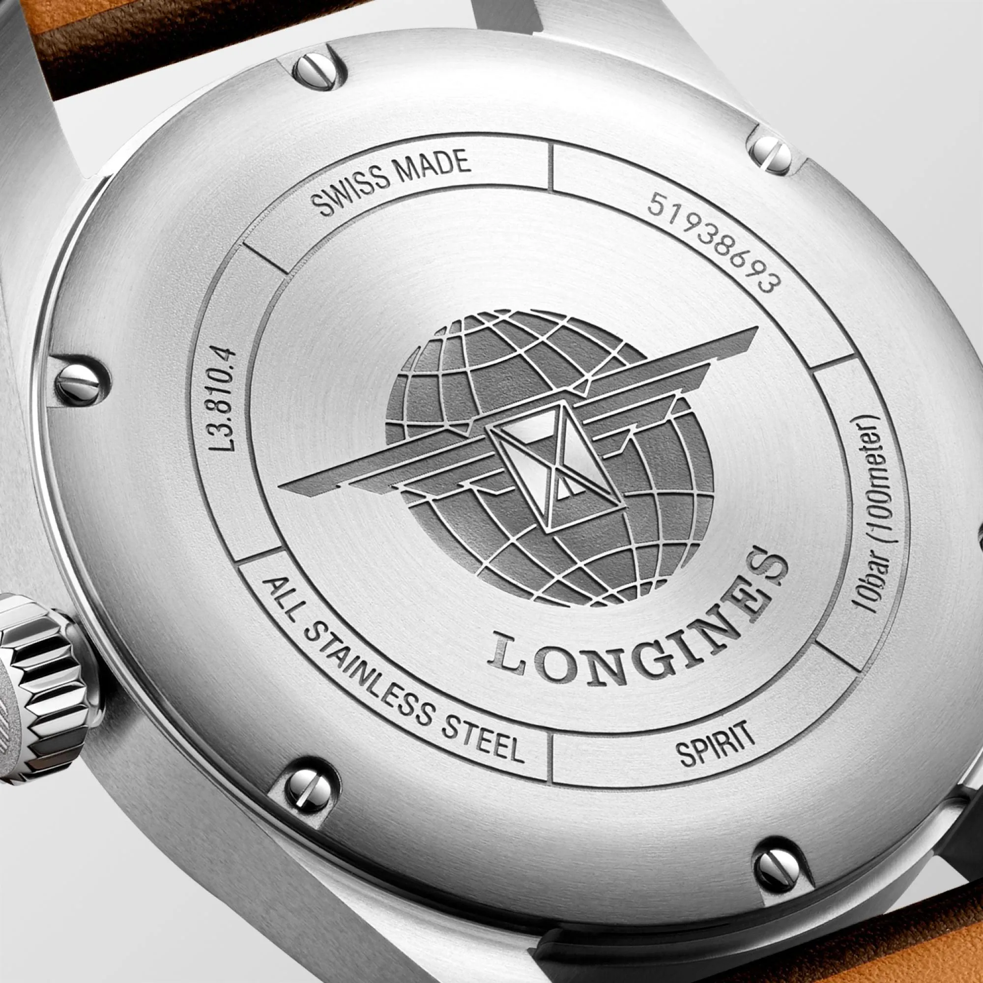 LONGINES LONGIGNES MORTIT 40MM WATCH AUTOMATIC BLACK STEEL L3.810.4.53.0