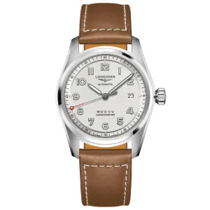 LONGINES LONGIGNES SPIRIT WATCH 40MM Automatic Silver Steel L3.810.4.73.2