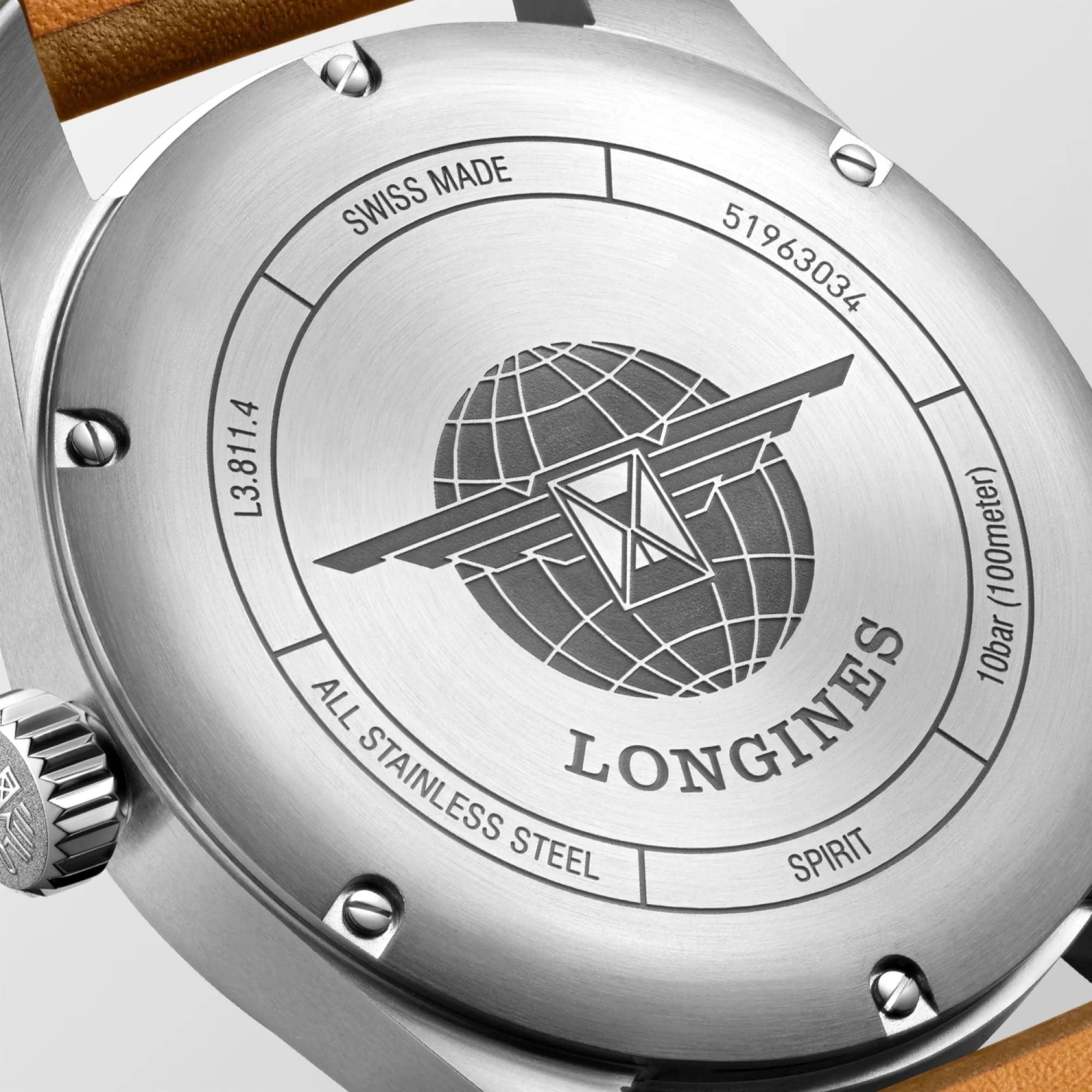 Longines Longines Spirit 42mm Automatic Automatic Steel L3.811.4.73.2