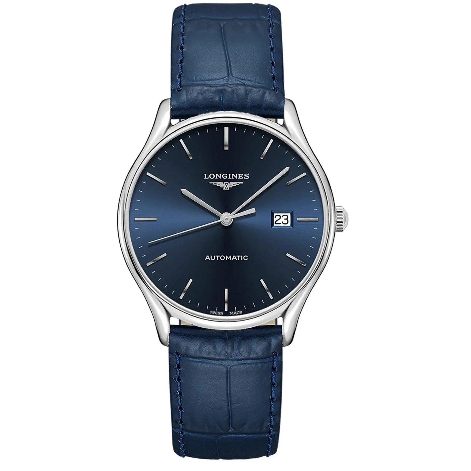 Longines Lyre 40mm Watch Automatic Blue Steel L4.961.4.92.2