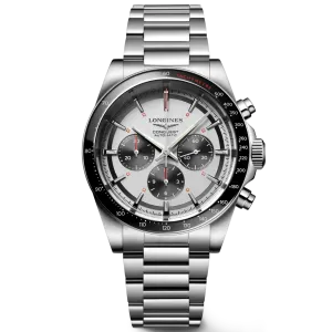 Longines New Conquest 42mm Automatic Silver Steel L3.835.4.72.6