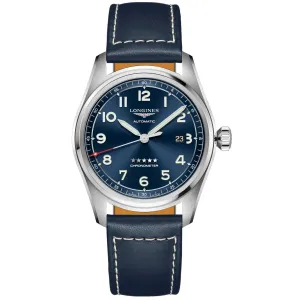 LONGINES SPIRIT 42mm Watch Automatic Blue Steel L3.811.4.93.0