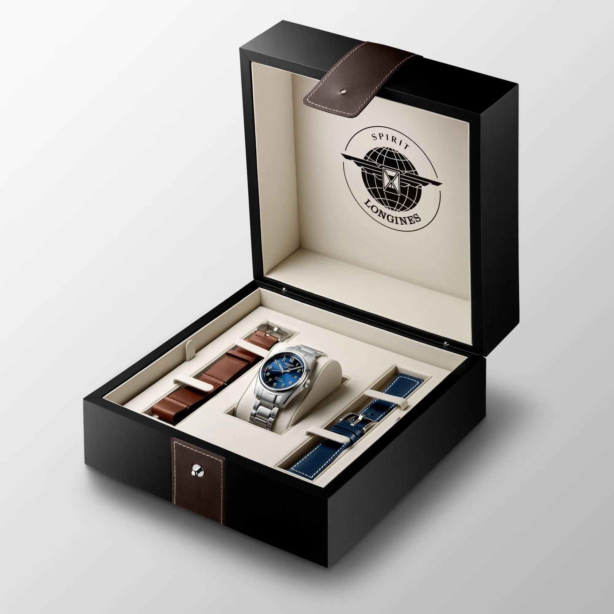 LONGINES SPIRIT PRETIGE EDITION 40MM Blue Automatic Steel L3.810.4.93.9