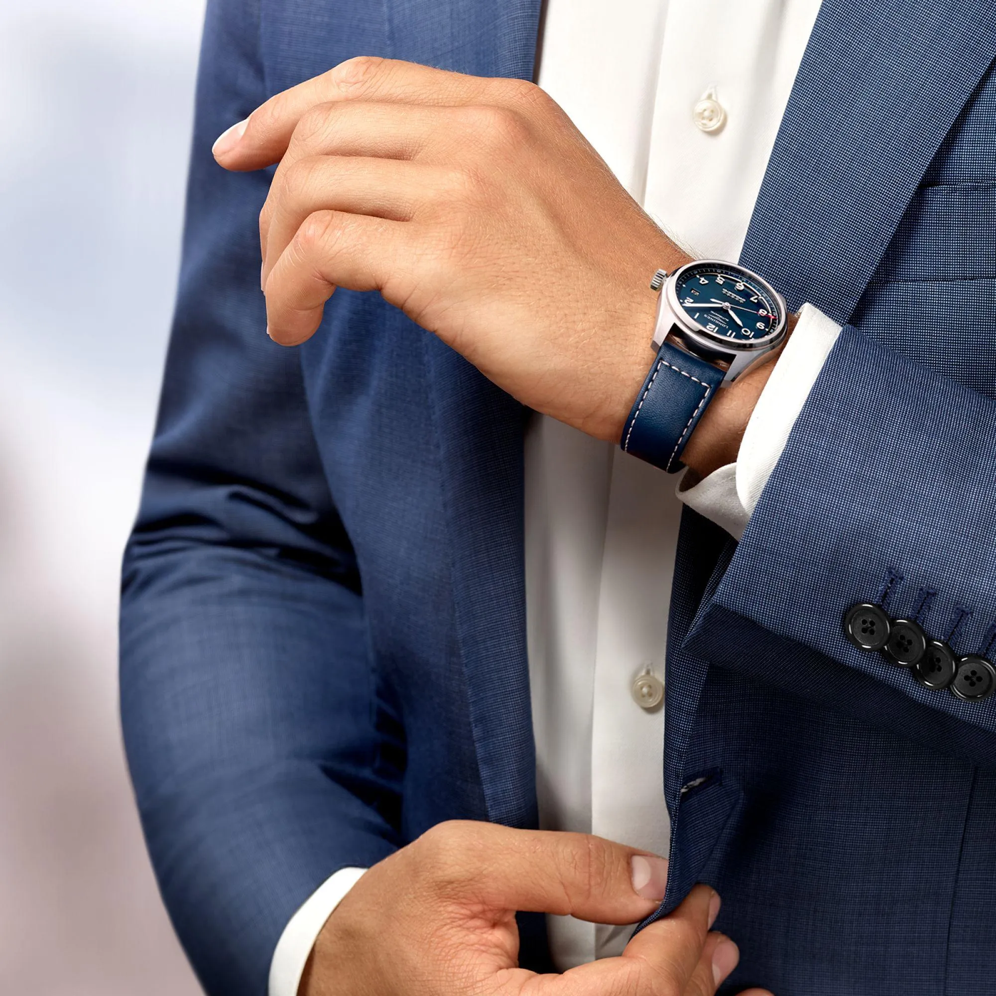 LONGINES SPIRIT WATCH 40MM Blue Automatic Steel L3.810.4.93.0