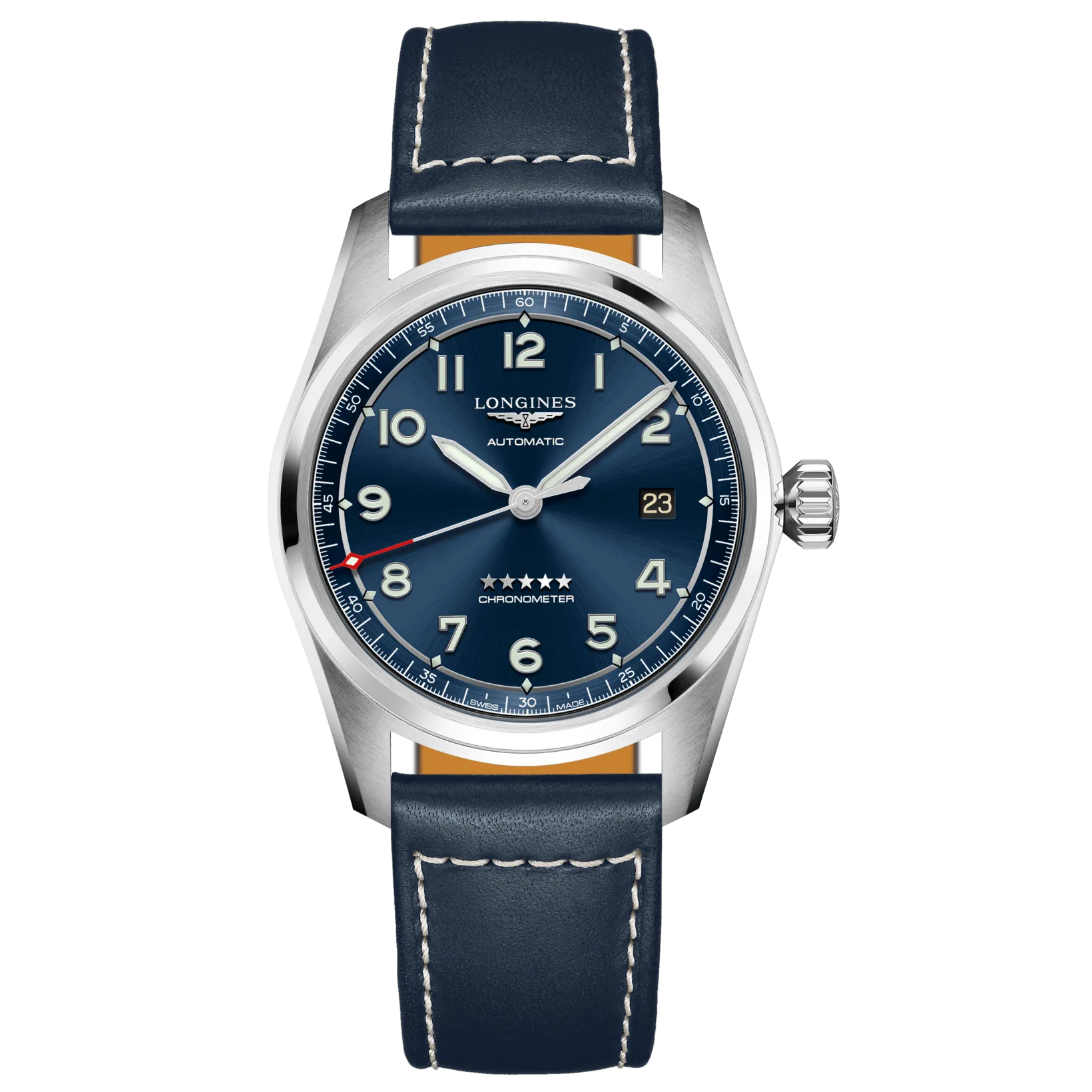 LONGINES SPIRIT WATCH 40MM Blue Automatic Steel L3.810.4.93.0