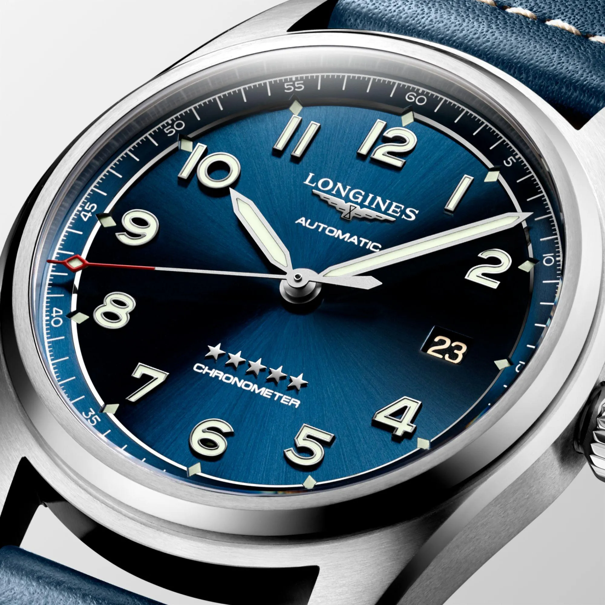 LONGINES SPIRIT WATCH 40MM Blue Automatic Steel L3.810.4.93.0