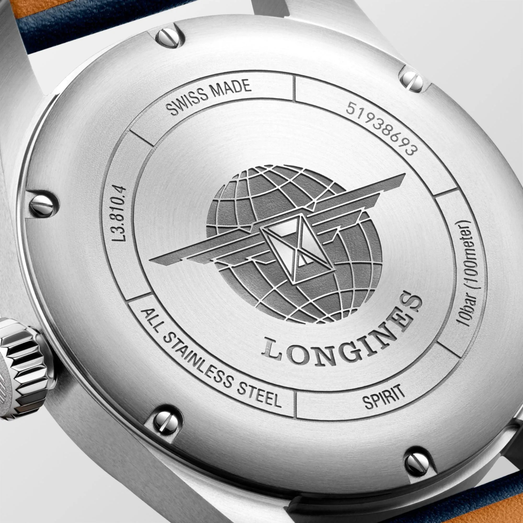 LONGINES SPIRIT WATCH 40MM Blue Automatic Steel L3.810.4.93.0