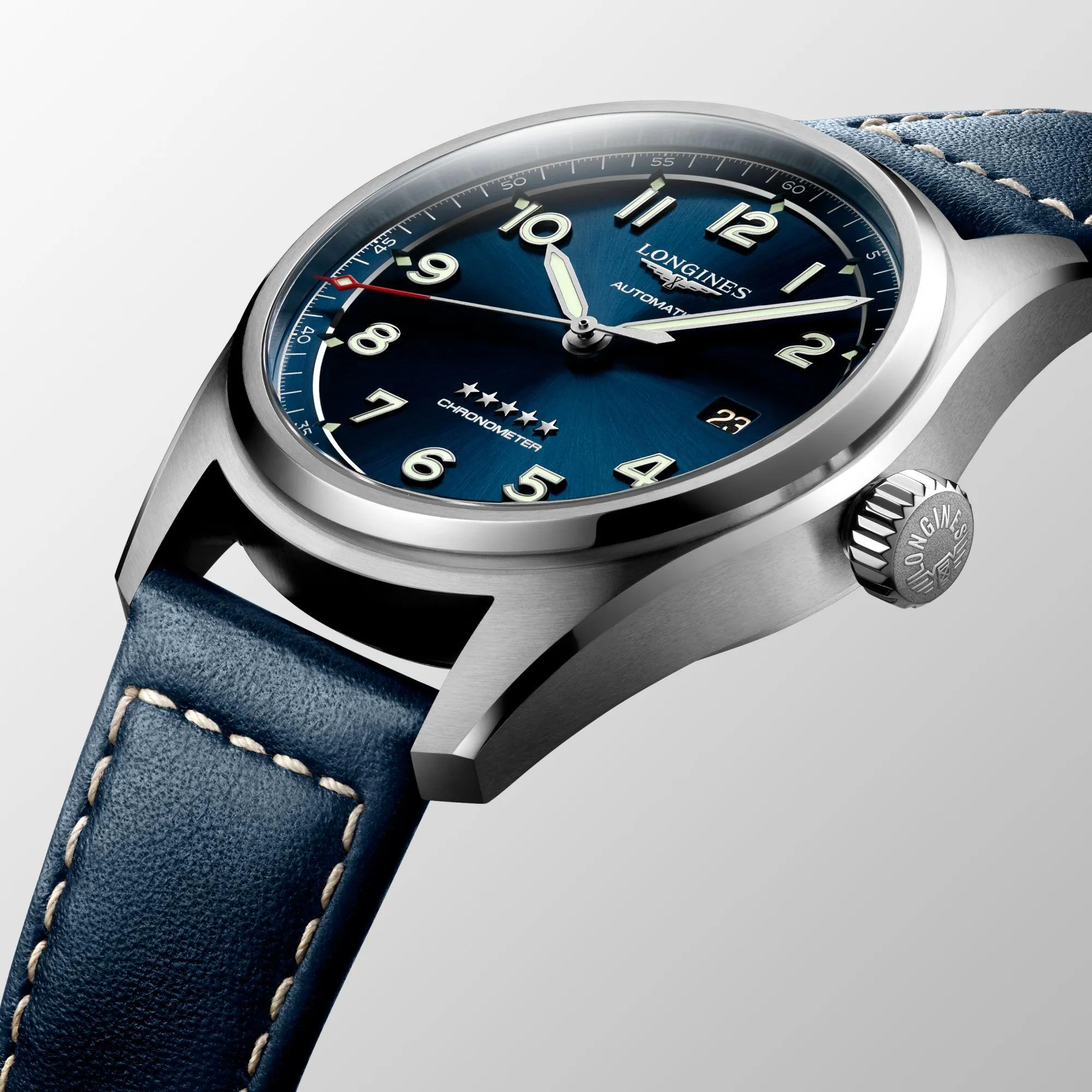 LONGINES SPIRIT WATCH 40MM Blue Automatic Steel L3.810.4.93.0