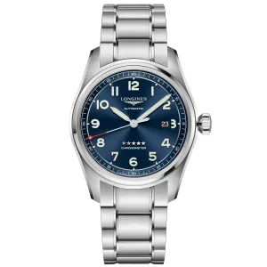 LONGINES SPIRIT WATCH 42mm Blue Automatic Steel L3.811.4.93.6
