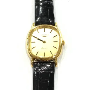 Longines Vintage Watch 26x23mm Champagne Quartz Steel Finish Pvd Gold Yellow L20721807