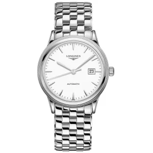 LONGINES WATCH 40MM WHY WHITE WHITE AUTOMATIC MAN L4.984.4.12.6