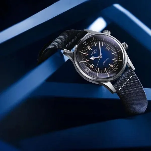 Longines watch Heritage Legend Diver Blu Watch 42mm Blue Automatic Steel L3.774.4.90.2