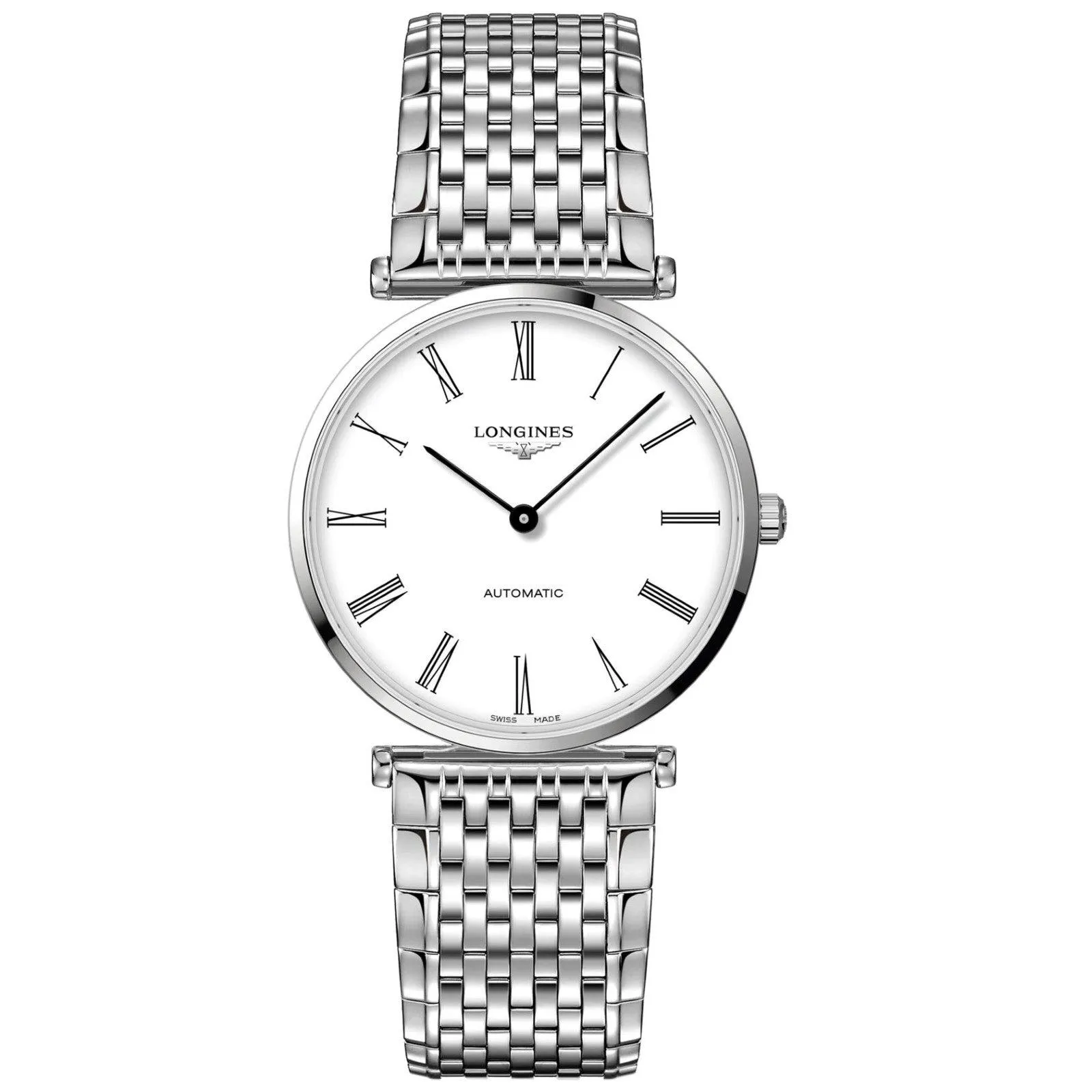 LONGINES Watch the Great Classique 38mm White Automatic Steel L4.918.4.11.6