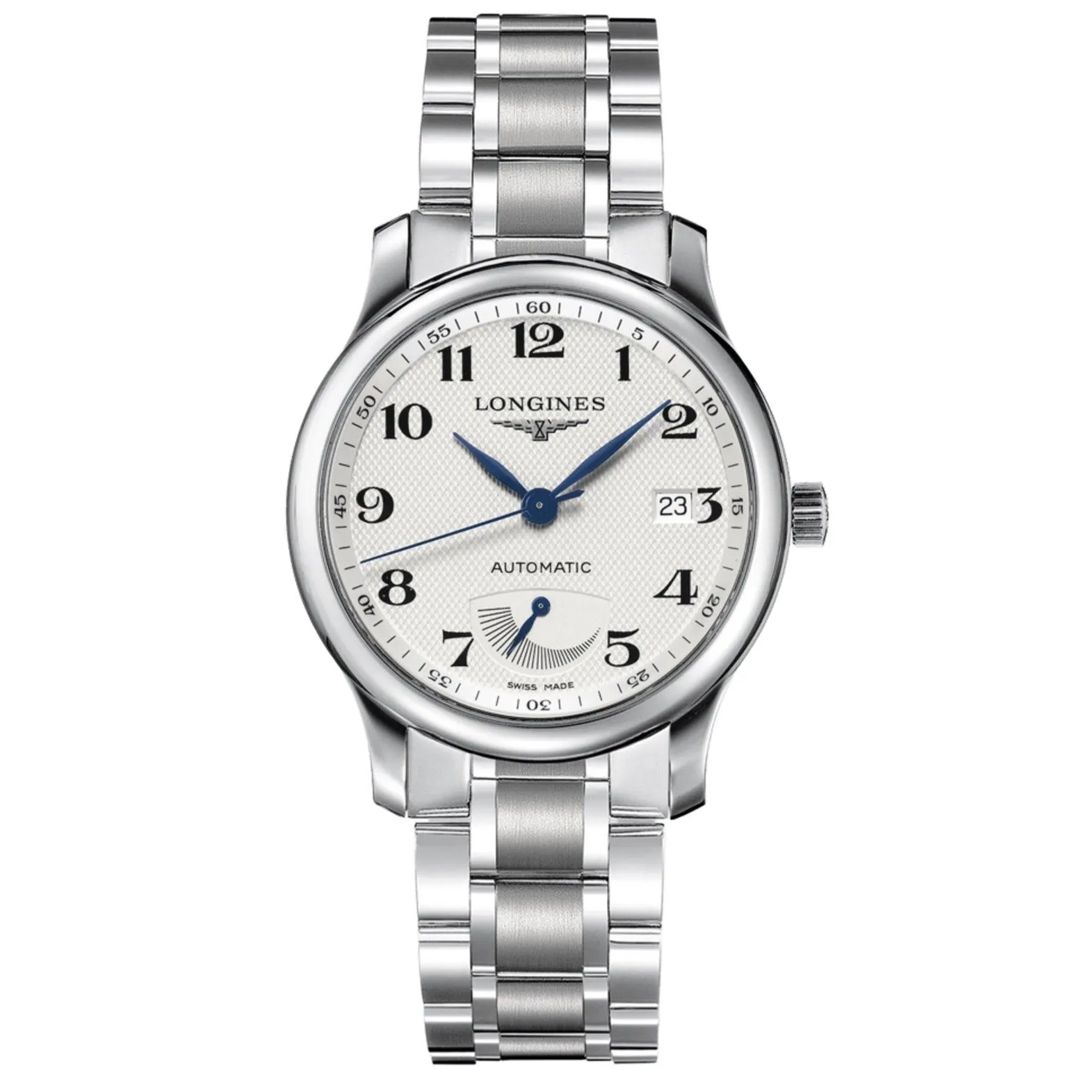 Longines watch The Longines Master Collection 38.5mm White Steel Automatic Man L2.708.4.78.6