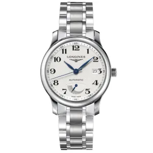 Longines watch The Longines Master Collection 38.5mm White Steel Automatic Man L2.708.4.78.6