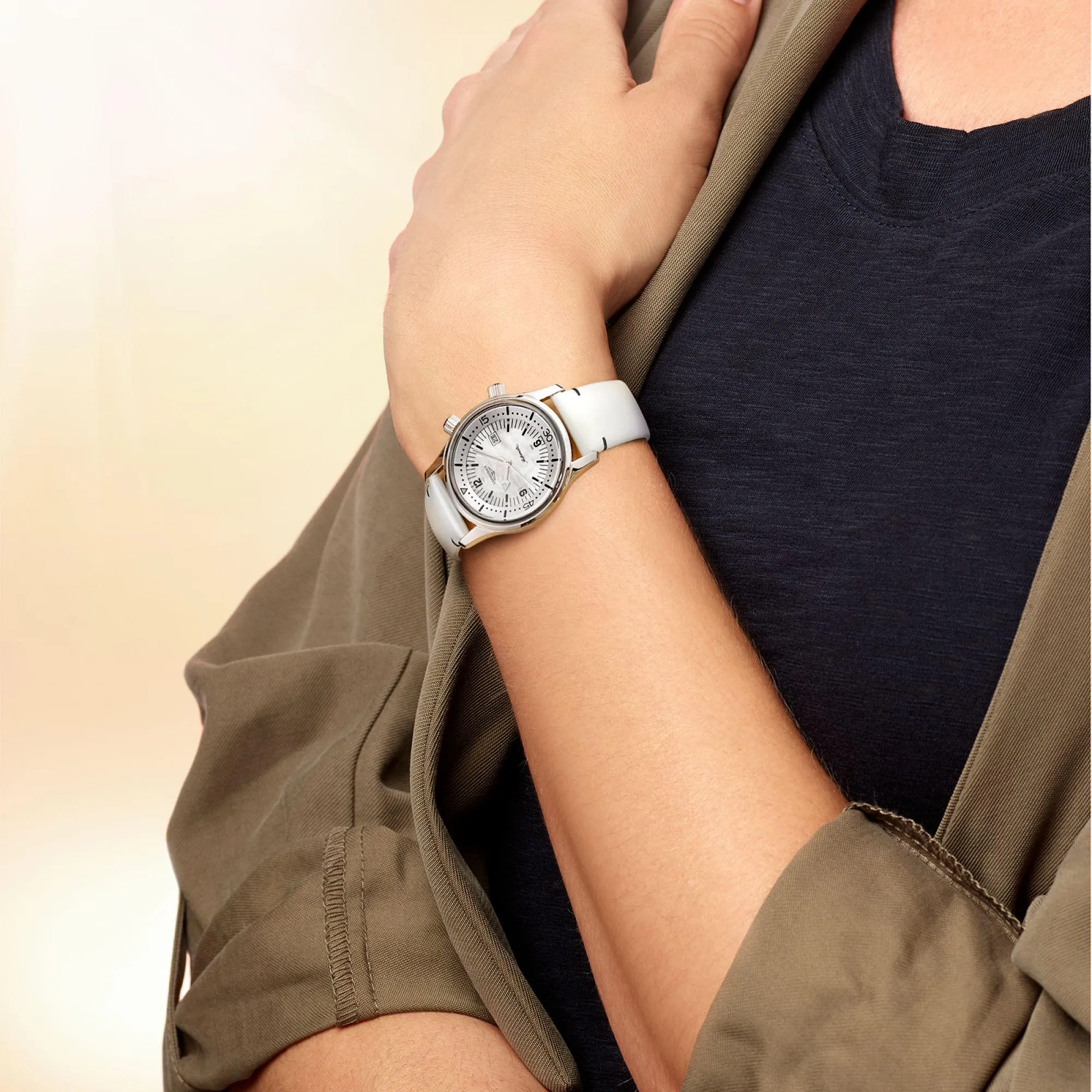 LONGINES WATCH The LONGLES Legend Diver Watch 36mm Motherperper Automatic Steel L3.374.4.4.80.0
