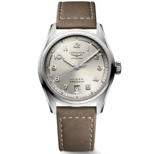 LONGINES WORKSHIP Spirit 37mm Champagne Automatic Steel L3.410.4.63.2