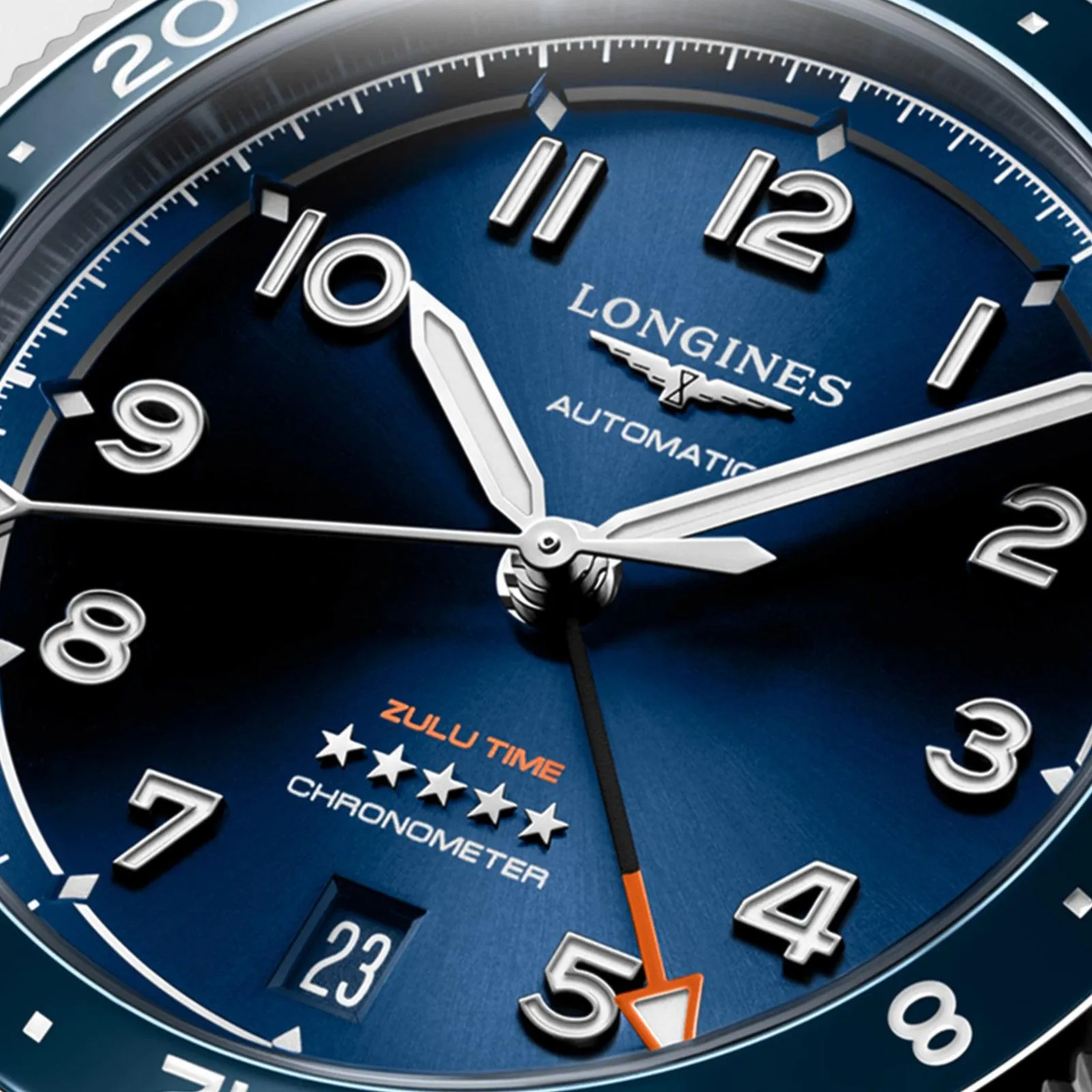 LONGINES WORKSHIP Spirit 39mm Blue Automatic Steel L3.802.4.93.6