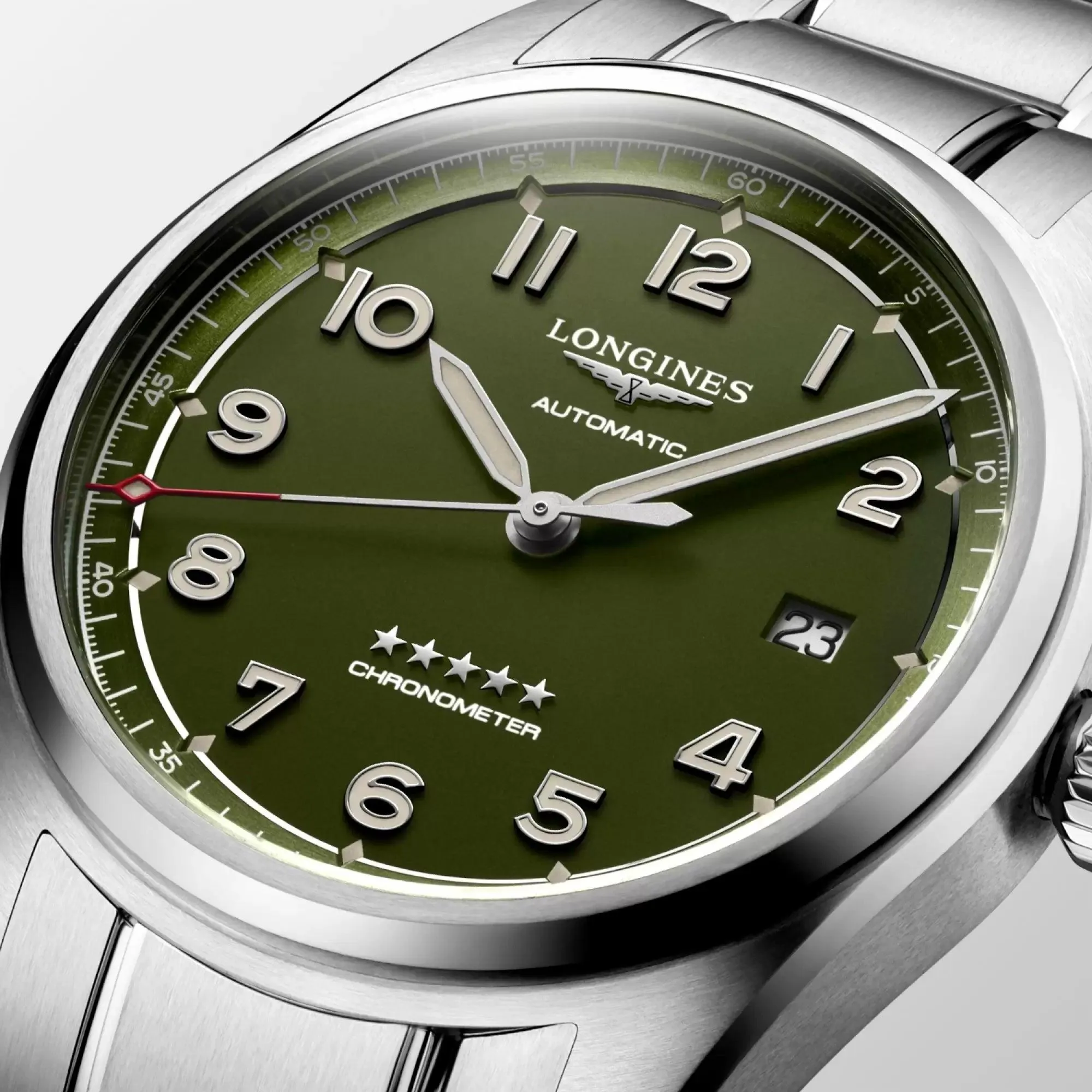 LONGINES WORKSHIP SPIRIT 40MM Matt Automatic Matt Steel L3.810.4.03.6