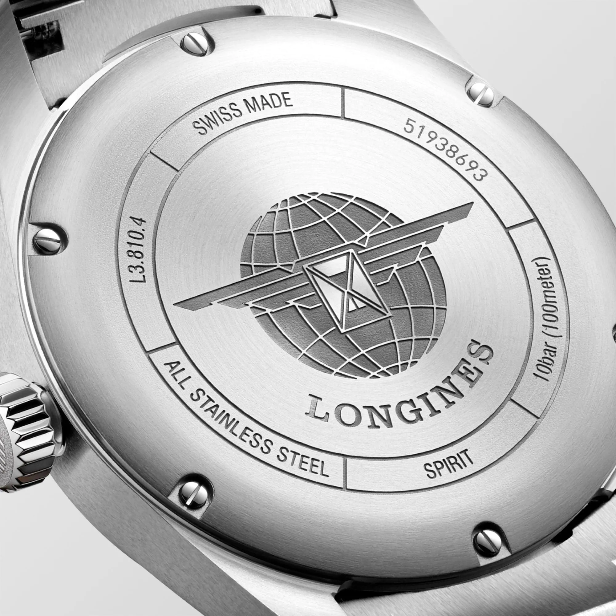 LONGINES WORKSHIP Spirit Prestige Edition 40mm Automatic Silver Steel L3.810.4.73.9