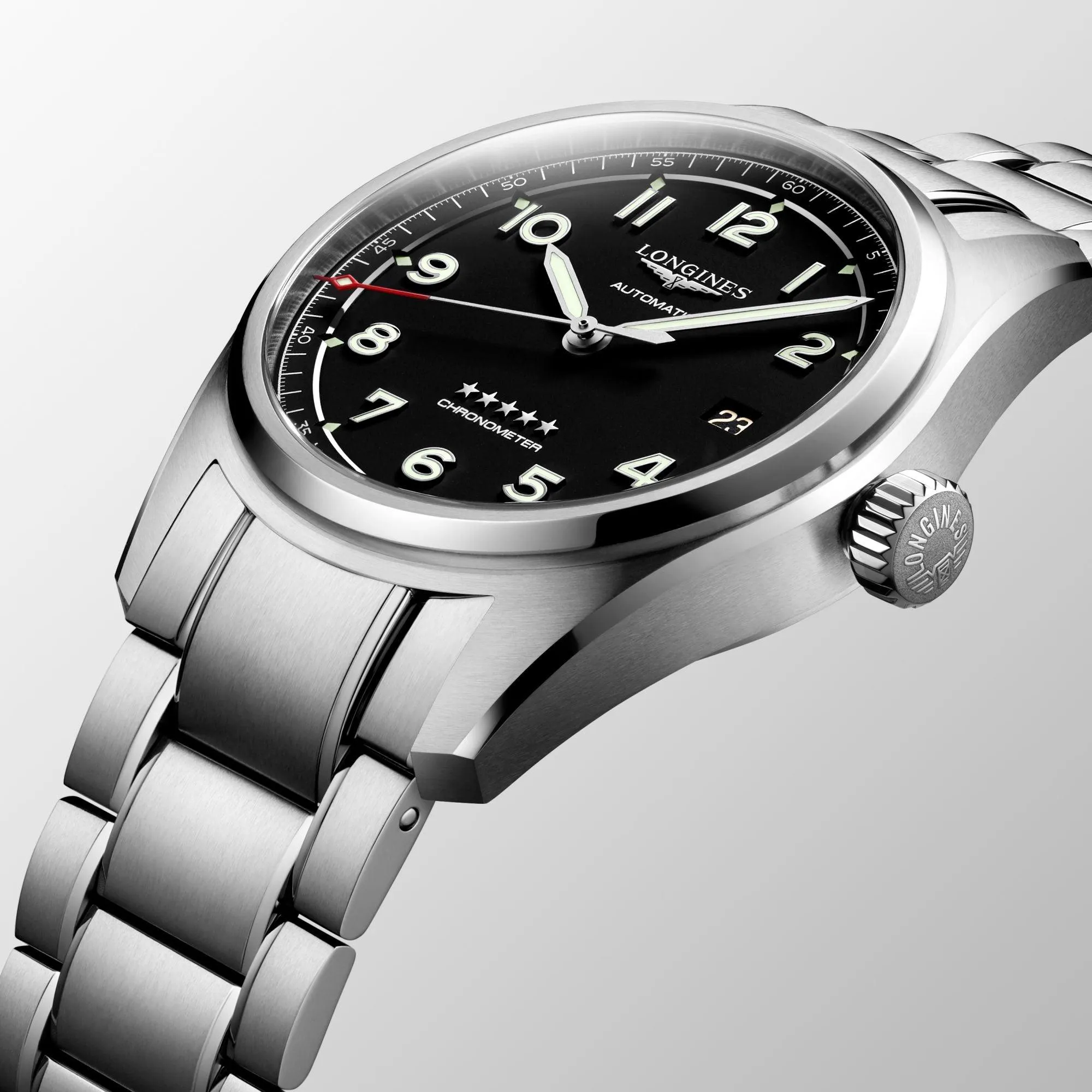 LONGINES WORKSHIP Spirit Prestige Edition 40mm Black Mat Automatic Steel L3.810.4.53.9