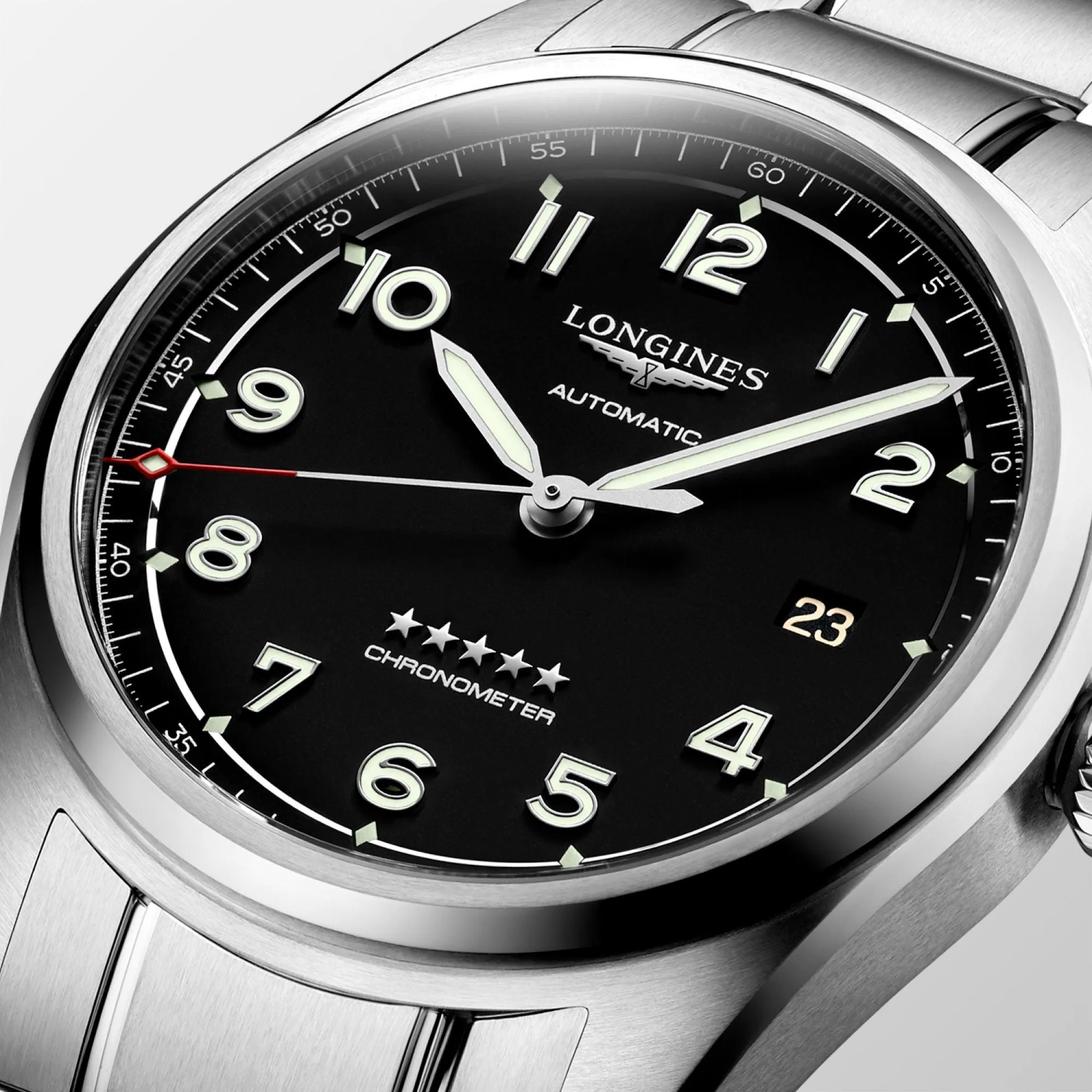 LONGINES WORKSHIP Spirit Prestige Edition 40mm Black Mat Automatic Steel L3.810.4.53.9