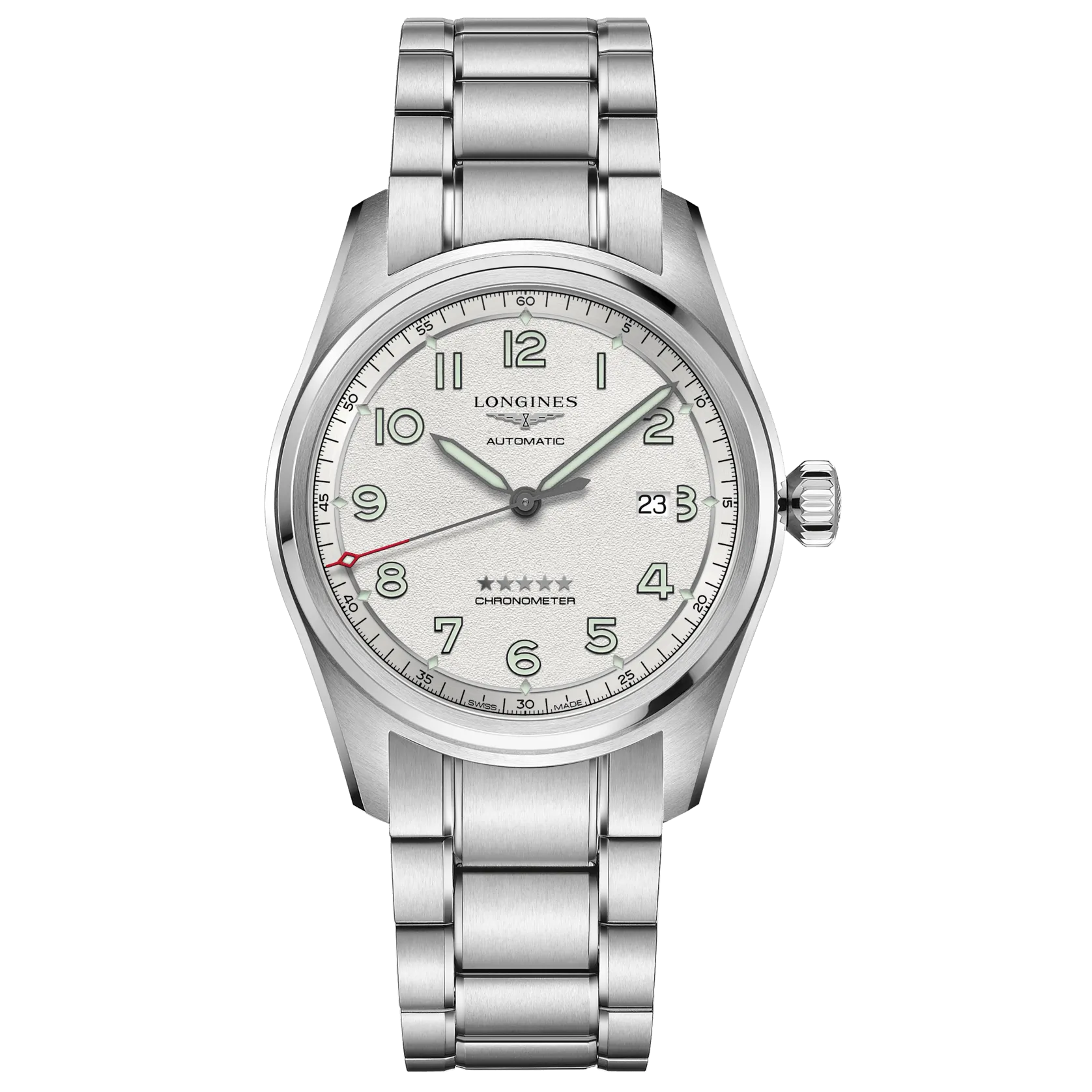LONGINES WORKSHIP Spirit Prestige Edition 42mm Automatic Silver Steel L3.811.4.73.9
