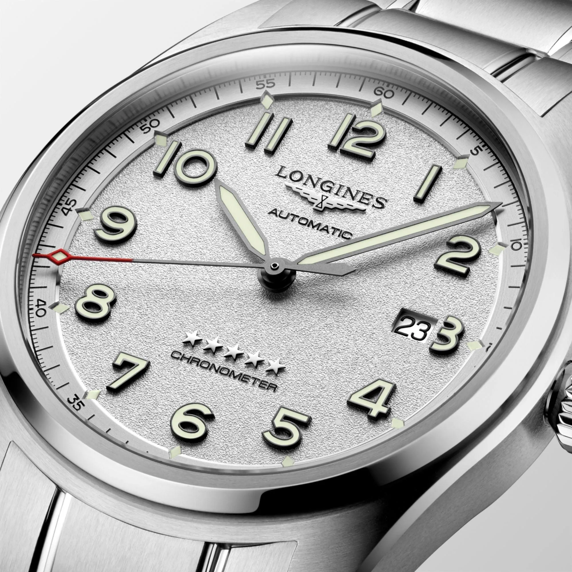 LONGINES WORKSHIP Spirit Prestige Edition 42mm Automatic Silver Steel L3.811.4.73.9