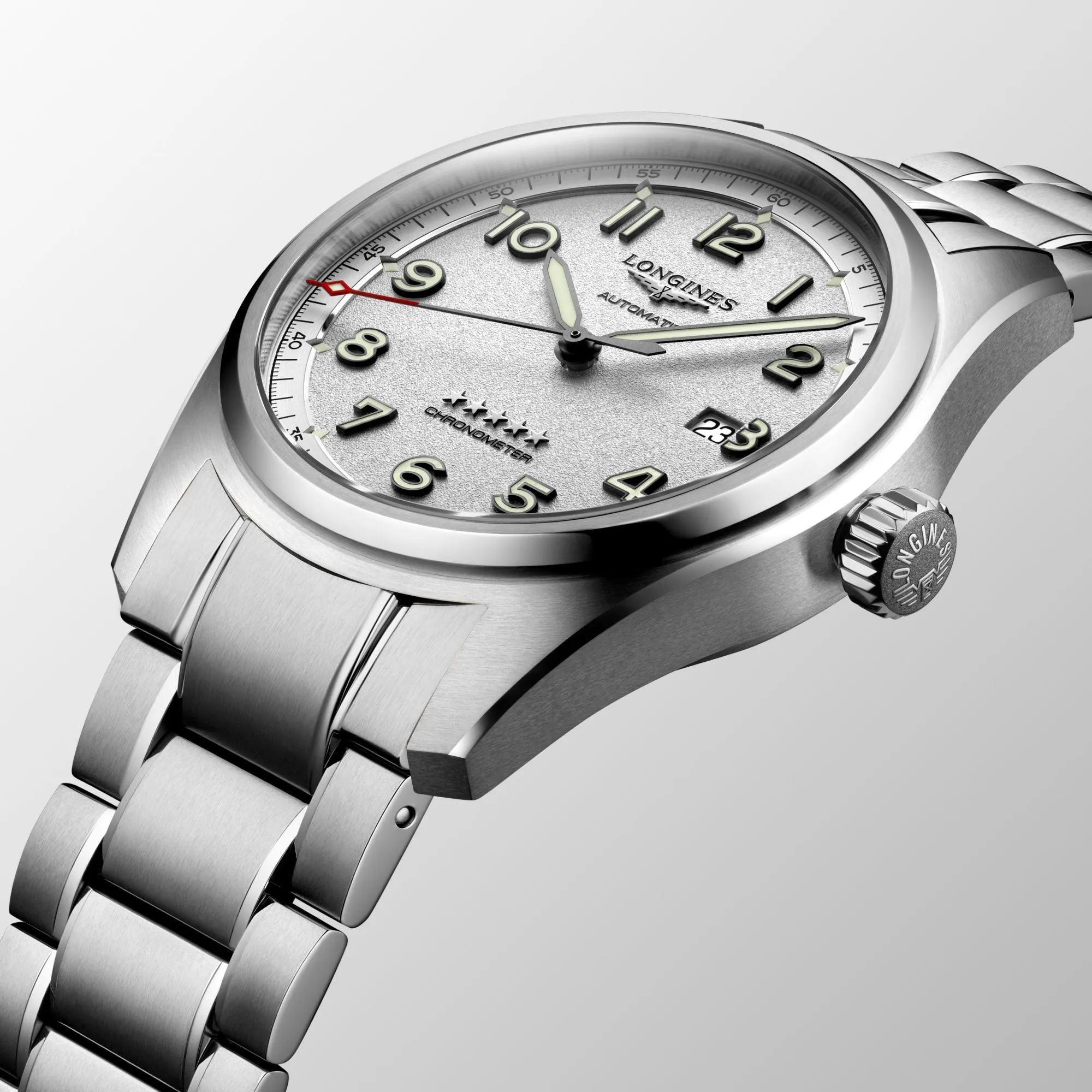 LONGINES WORKSHIP Spirit Prestige Edition 42mm Automatic Silver Steel L3.811.4.73.9
