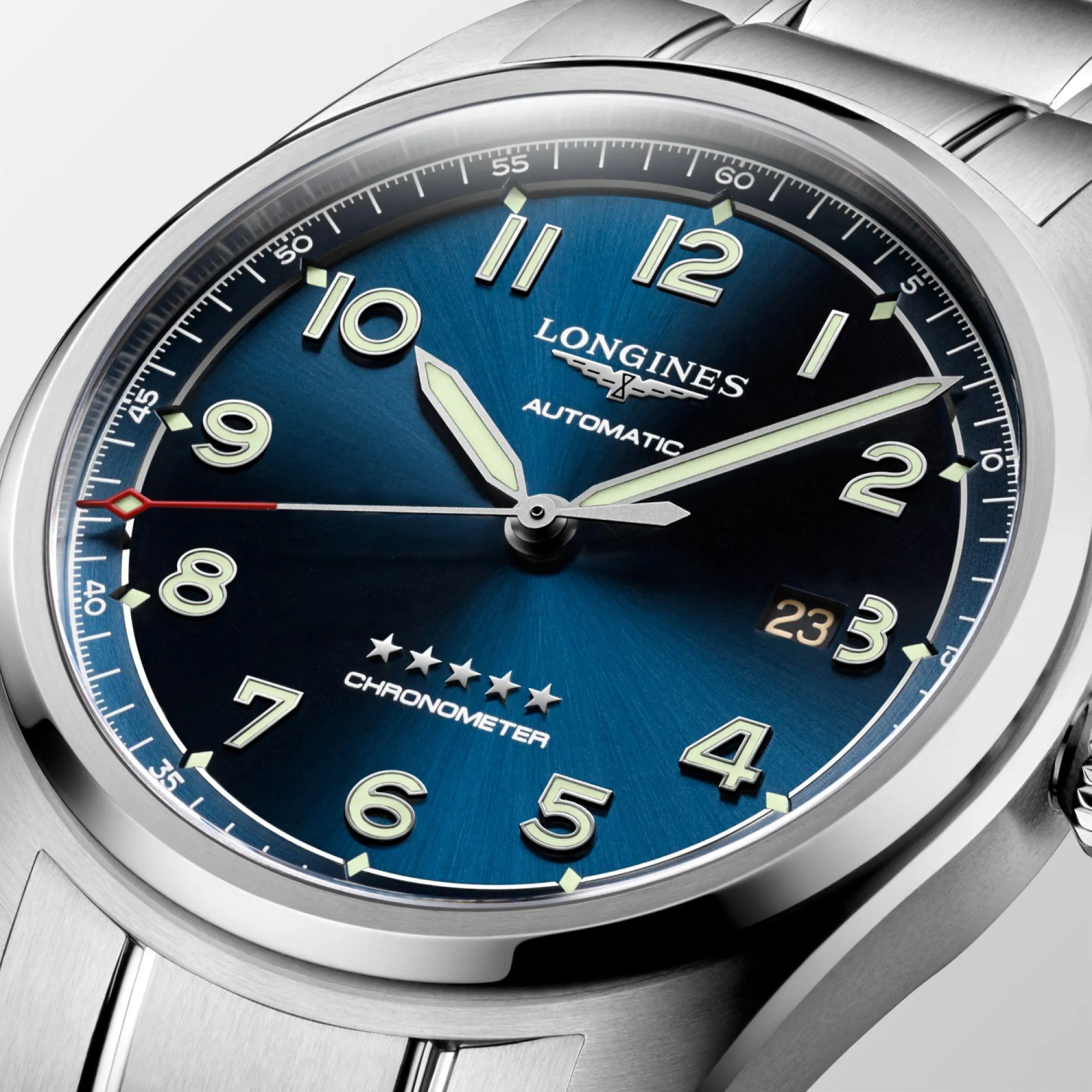 LONGINES WORKSHIP Spirit Prestige Edition 42mm Automatic Silver Steel L3.811.4.93.9