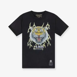 Louisiana State University Tiger Strike Tee - Wash Black