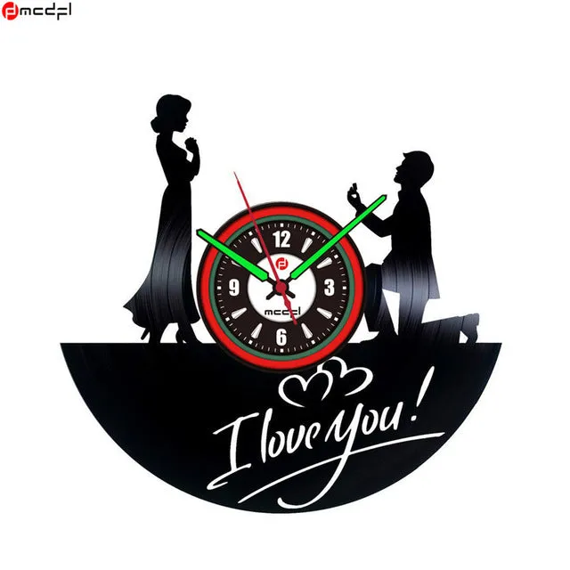 Love Celebration Wall Clock