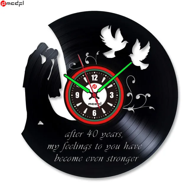 Love Celebration Wall Clock