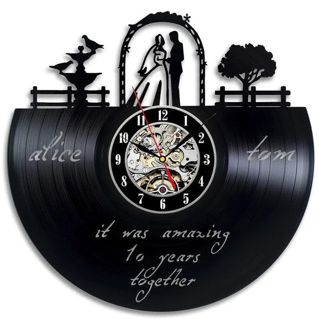 Love Celebration Wall Clock