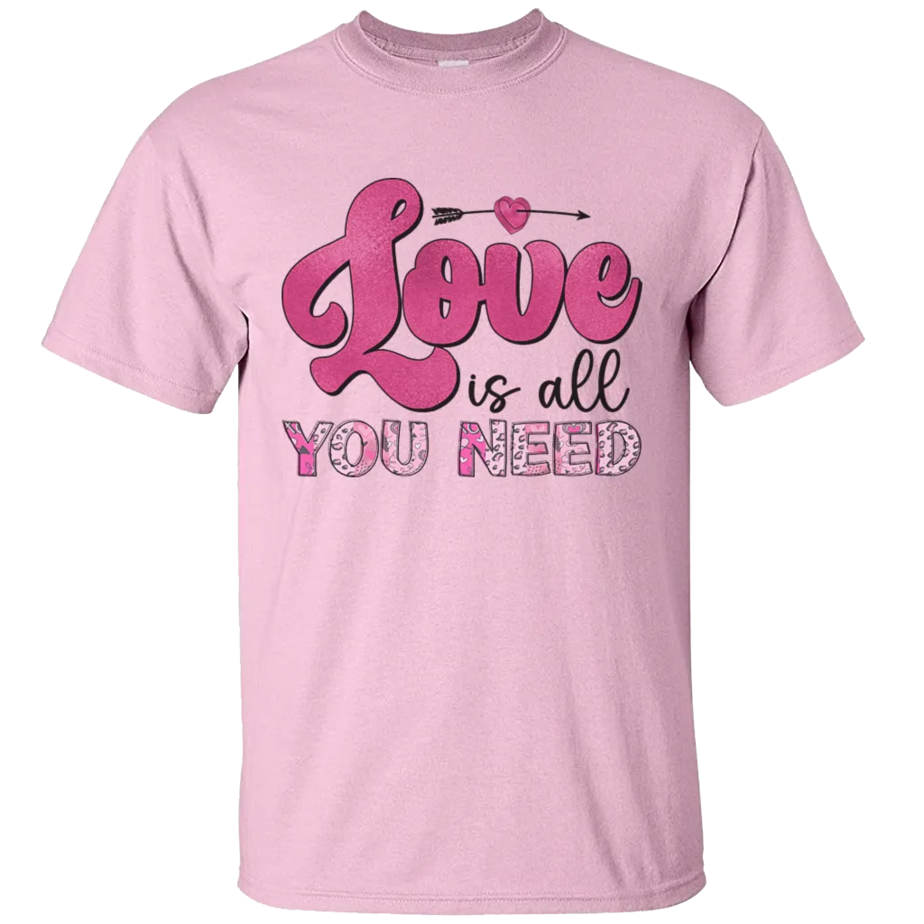 Love Happy Valentine's Day Cupid Heart Friends Girlfriend Boyfriend Wife Husband Family Gift Unisex T-Shirt