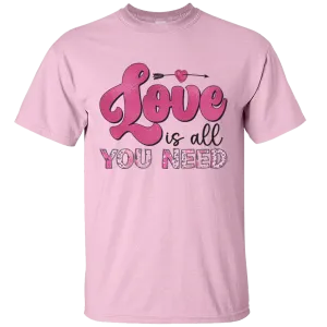Love Happy Valentine's Day Cupid Heart Friends Girlfriend Boyfriend Wife Husband Family Gift Unisex T-Shirt