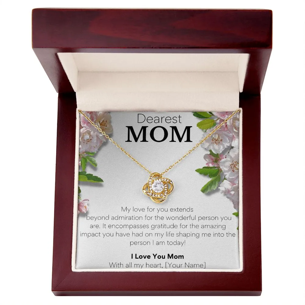 Love Knot Necklace: A Symbol of Enduring Love for Mothers