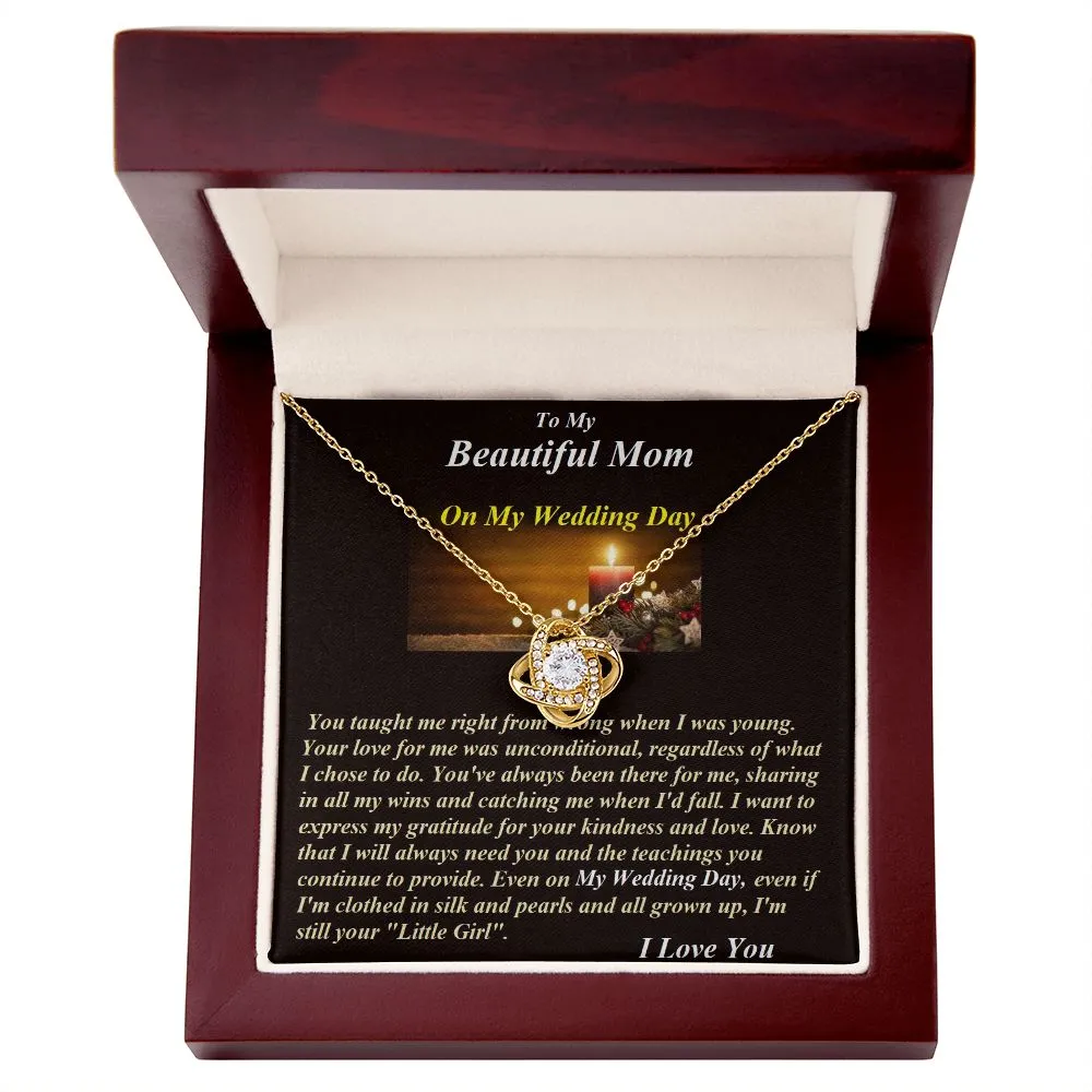Love Knot Necklace, with Message Card