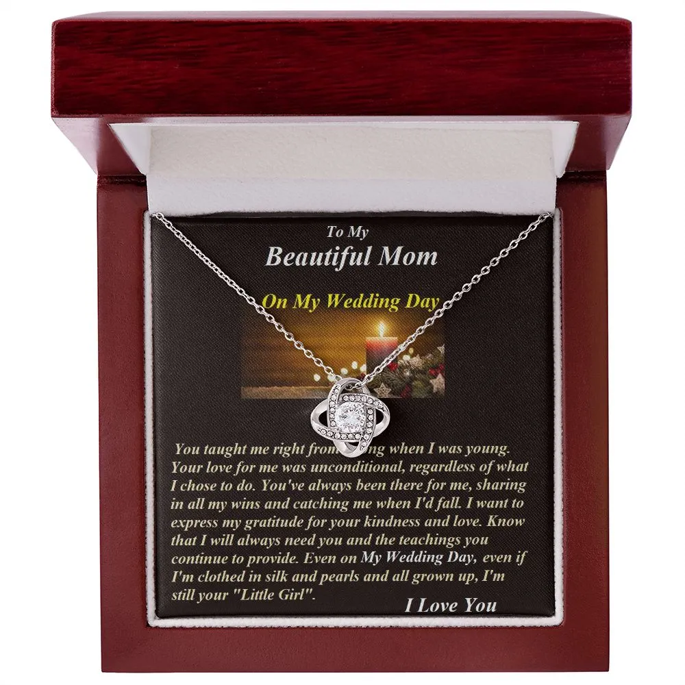 Love Knot Necklace, with Message Card