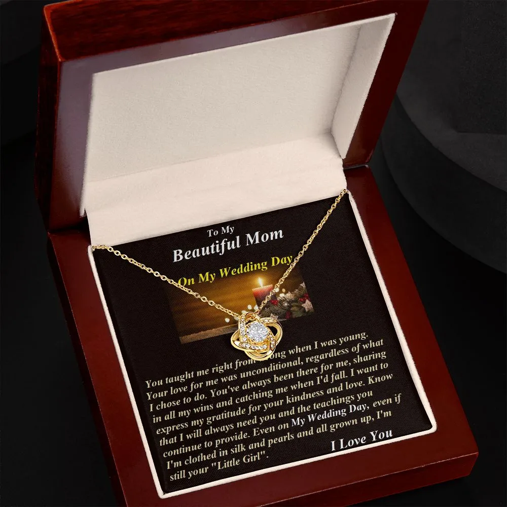 Love Knot Necklace, with Message Card