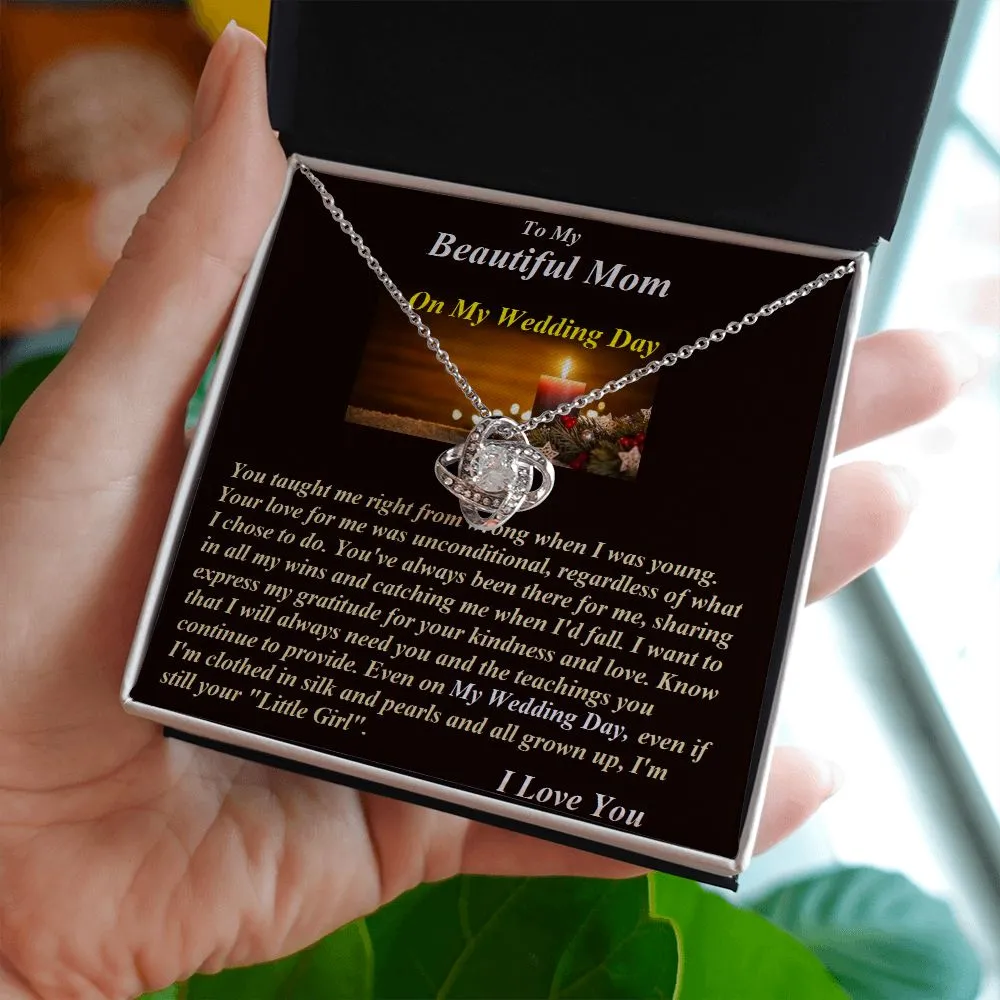 Love Knot Necklace, with Message Card