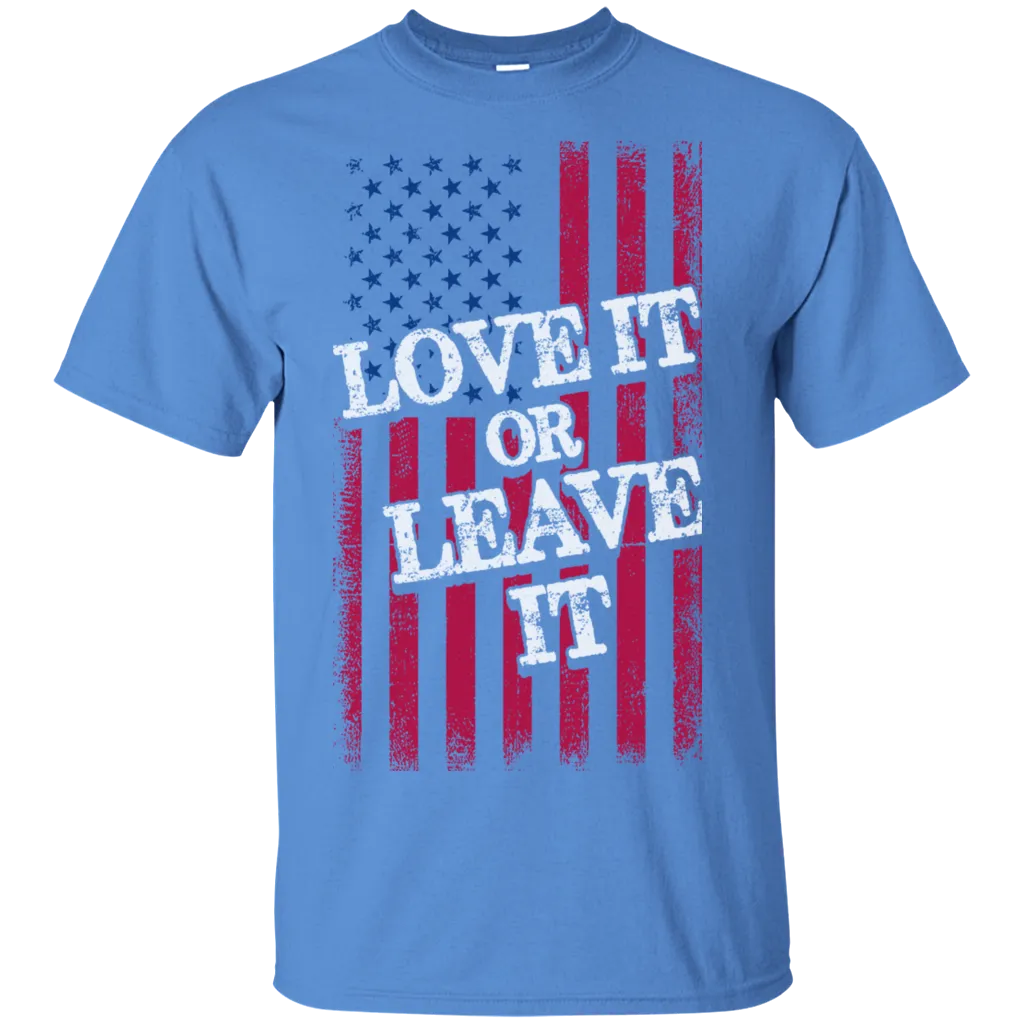 Love Leave Independence Day July 4th American Flag US Veteran Army Soldier Gift Unisex T-Shirt