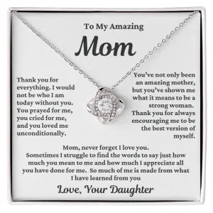 Loved Me Unconditionally