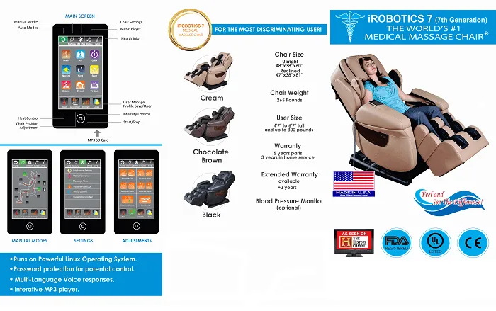 Luraco i7 Plus Medical Massage Chair