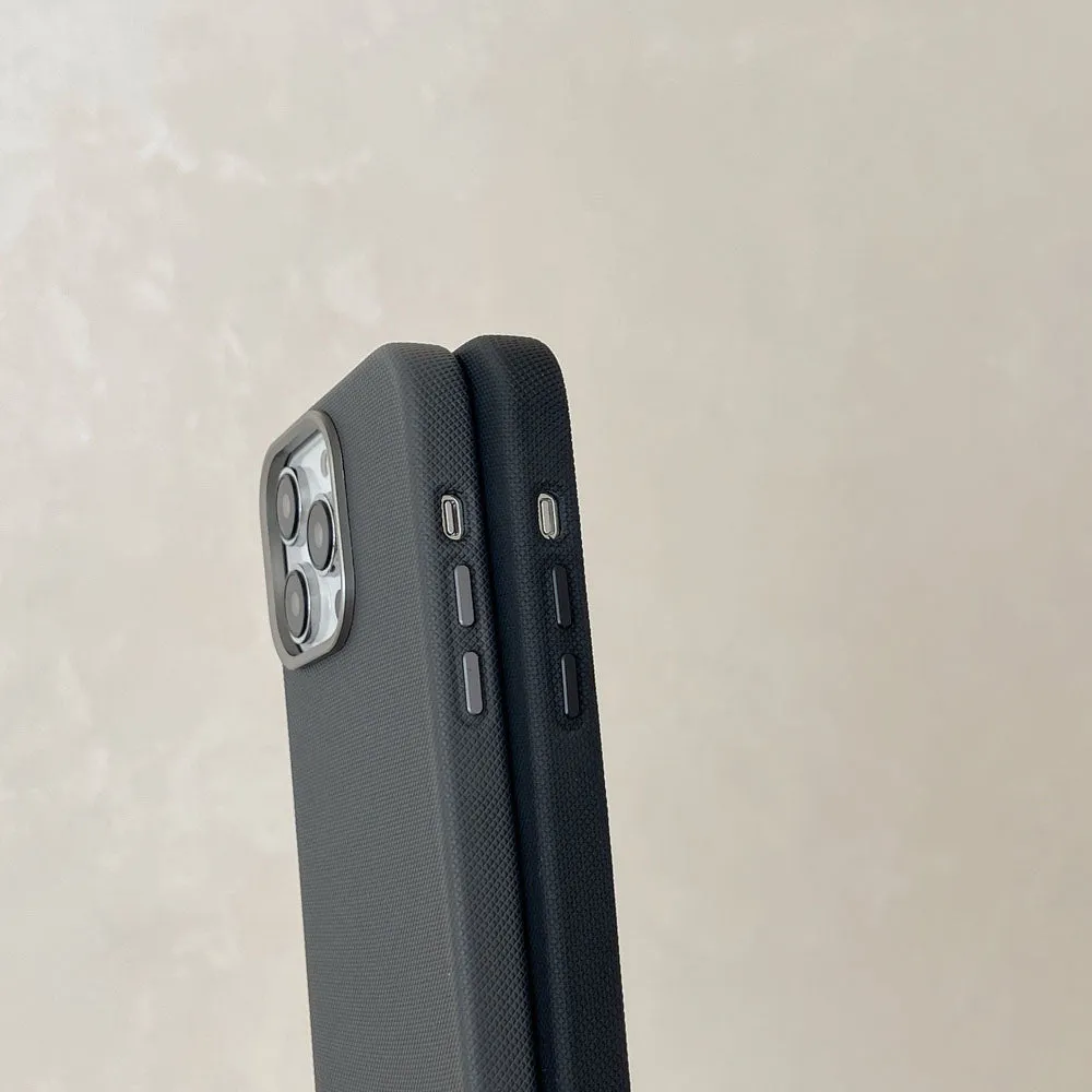 LuxGrip Magnetic Leather iPhone Case