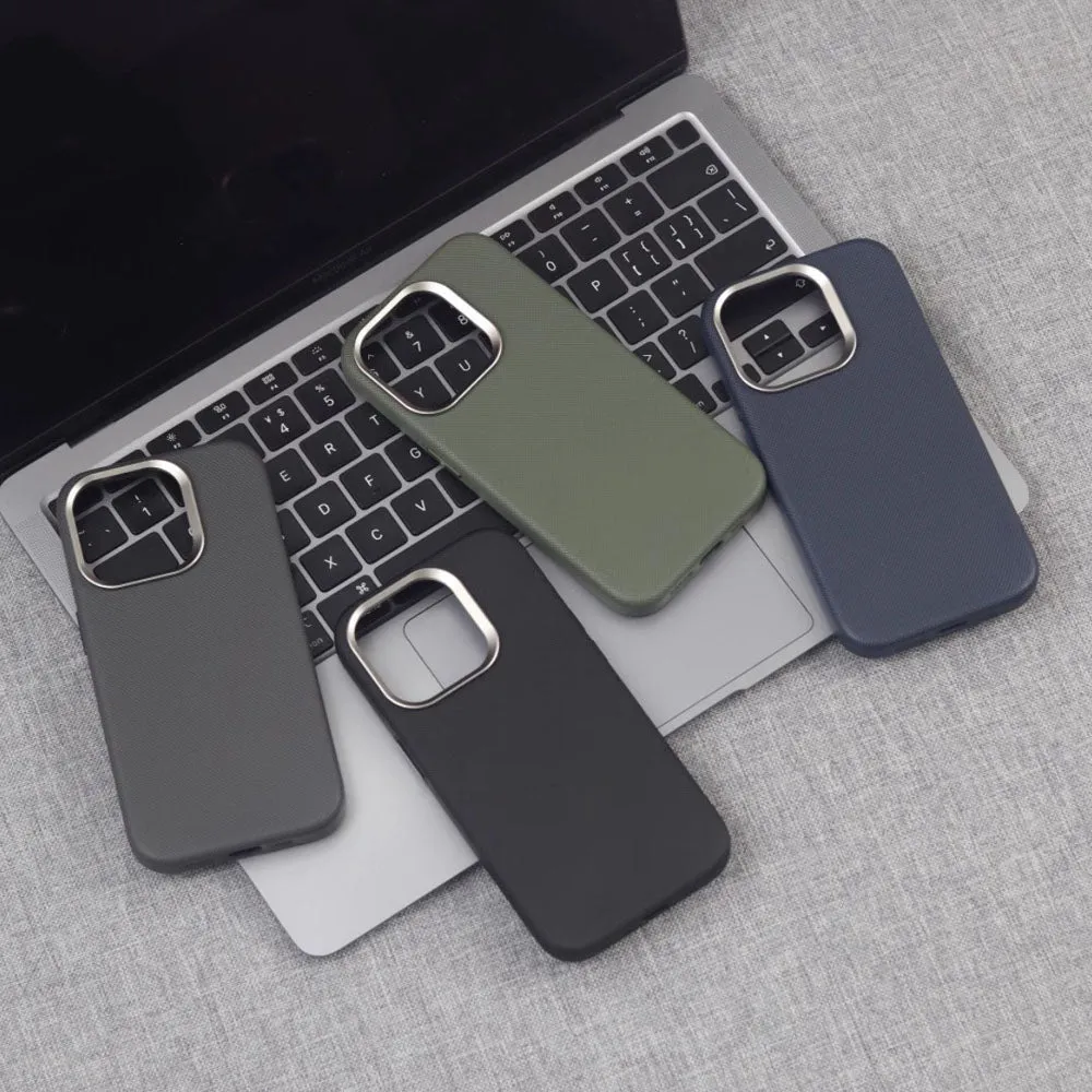 LuxGrip Magnetic Leather iPhone Case