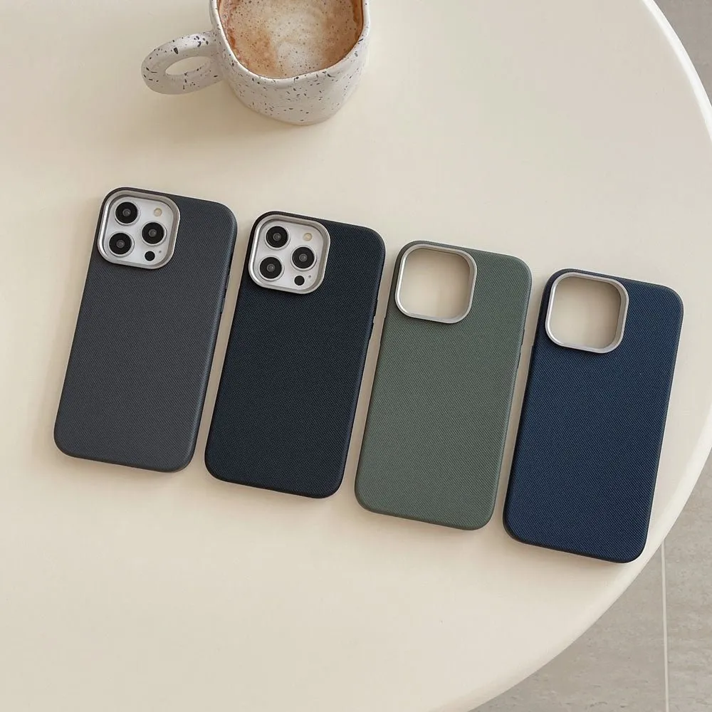 LuxGrip Magnetic Leather iPhone Case