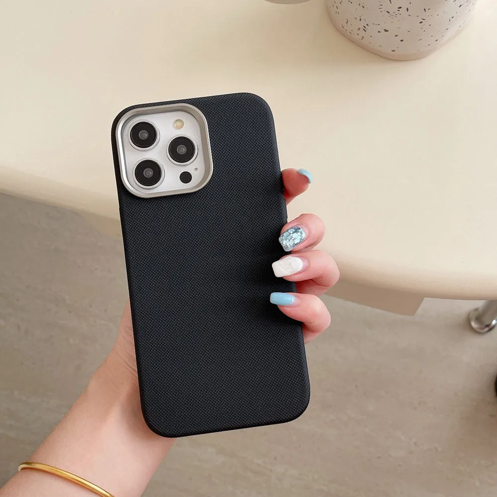 LuxGrip Magnetic Leather iPhone Case