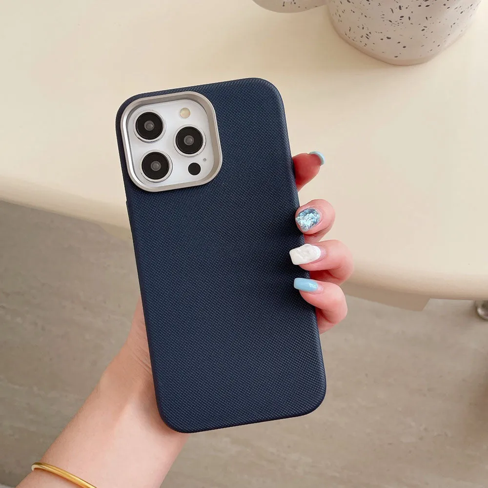 LuxGrip Magnetic Leather iPhone Case