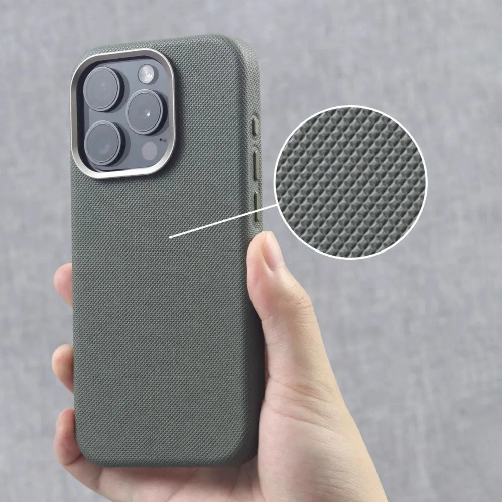 LuxGrip Magnetic Leather iPhone Case